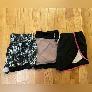 Bundle of 3 athletic shorts